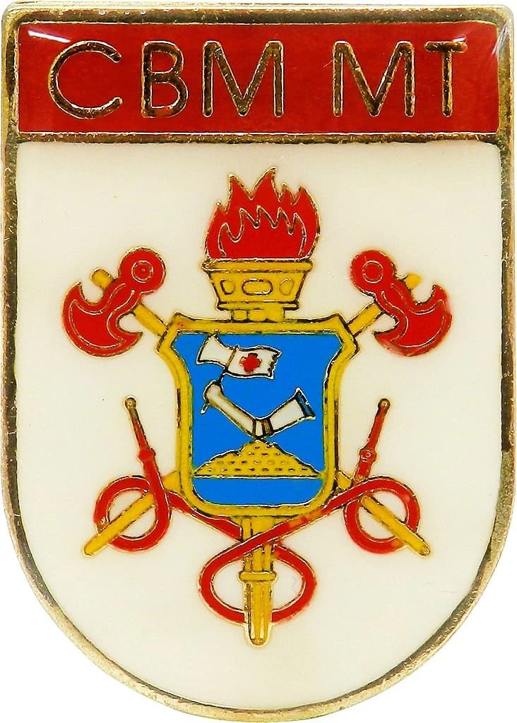DISTINTIVO DE BOLSO - CBM MT — imagem 1