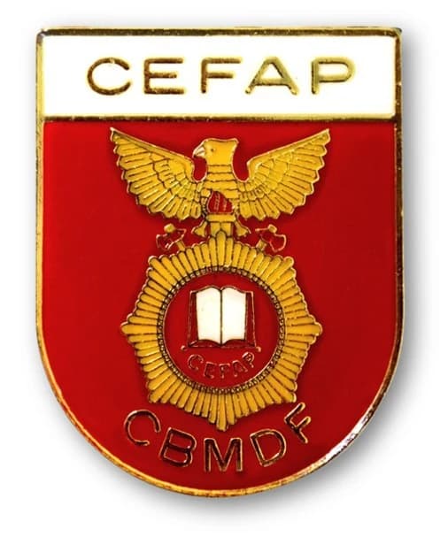 DISTINTIVO DE BOLSO - CBM CEFAP DF — imagem 1