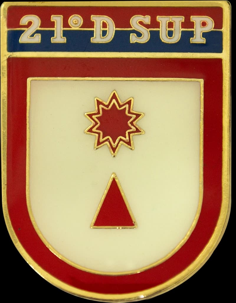DISTINTIVO DE BOLSO - EB 21º D SUP — imagem 1