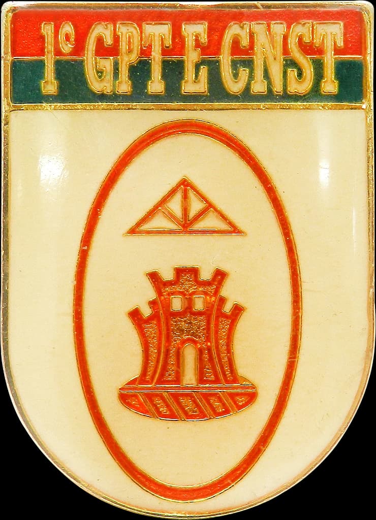 DISTINTIVO DE BOLSO - EB 1º GPT E CNST — imagem 1