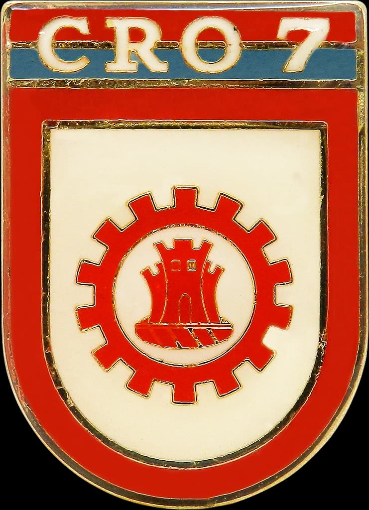DISTINTIVO DE BOLSO - EB CRO/7 — imagem 1