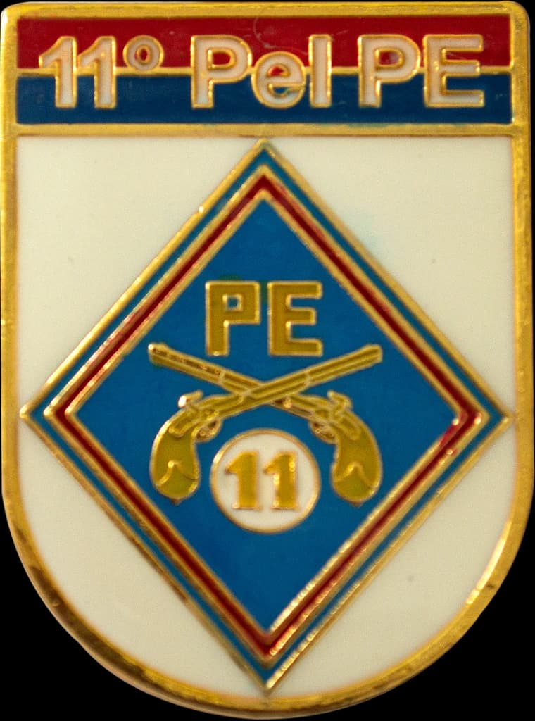 DISTINTIVO DE BOLSO - EB 11º PeL PE — imagem 1
