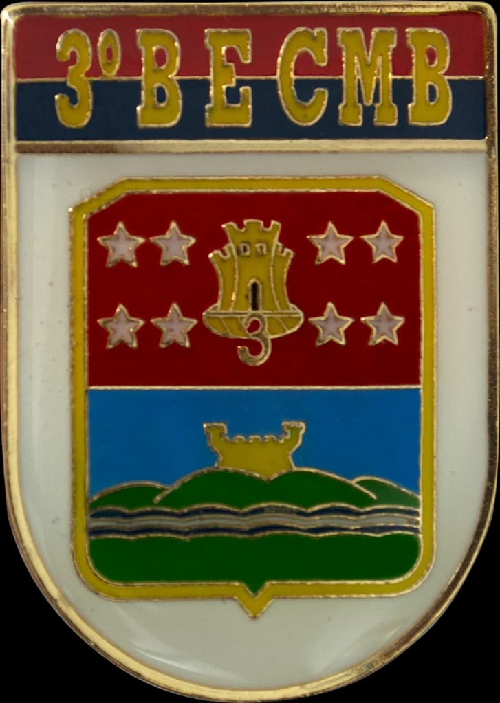 DISTINTIVO DE BOLSO - EB 3º B E CMB — imagem 1