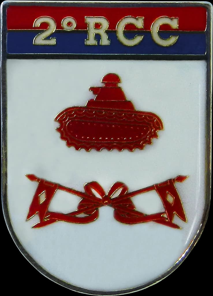 DISTINTIVO DE BOLSO - EB 2º RCC — imagem 1