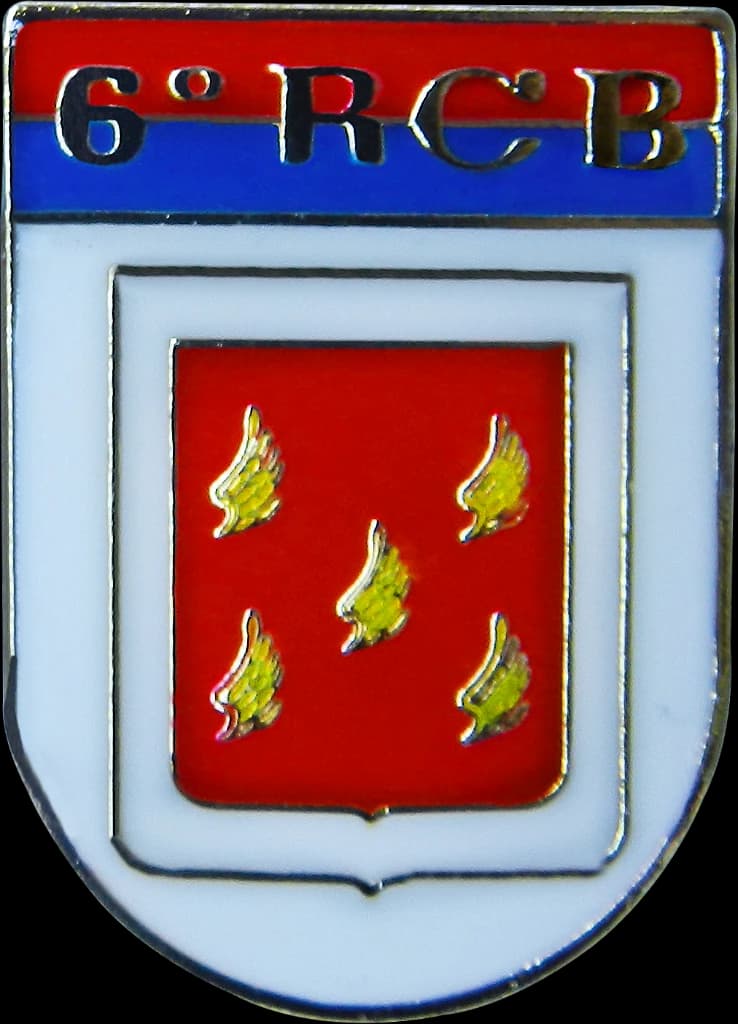 DISTINTIVO DE BOLSO - EB 6º RCB — imagem 1