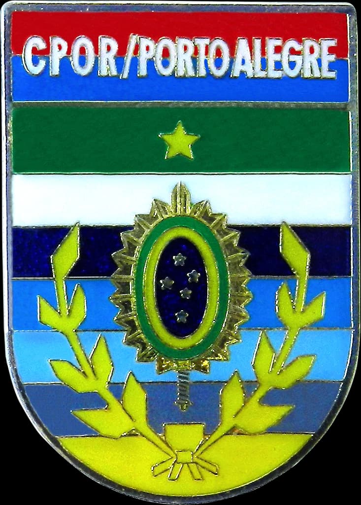 DISTINTIVO DE BOLSO - EB CPOR/PORTO ALEGRE — imagem 1