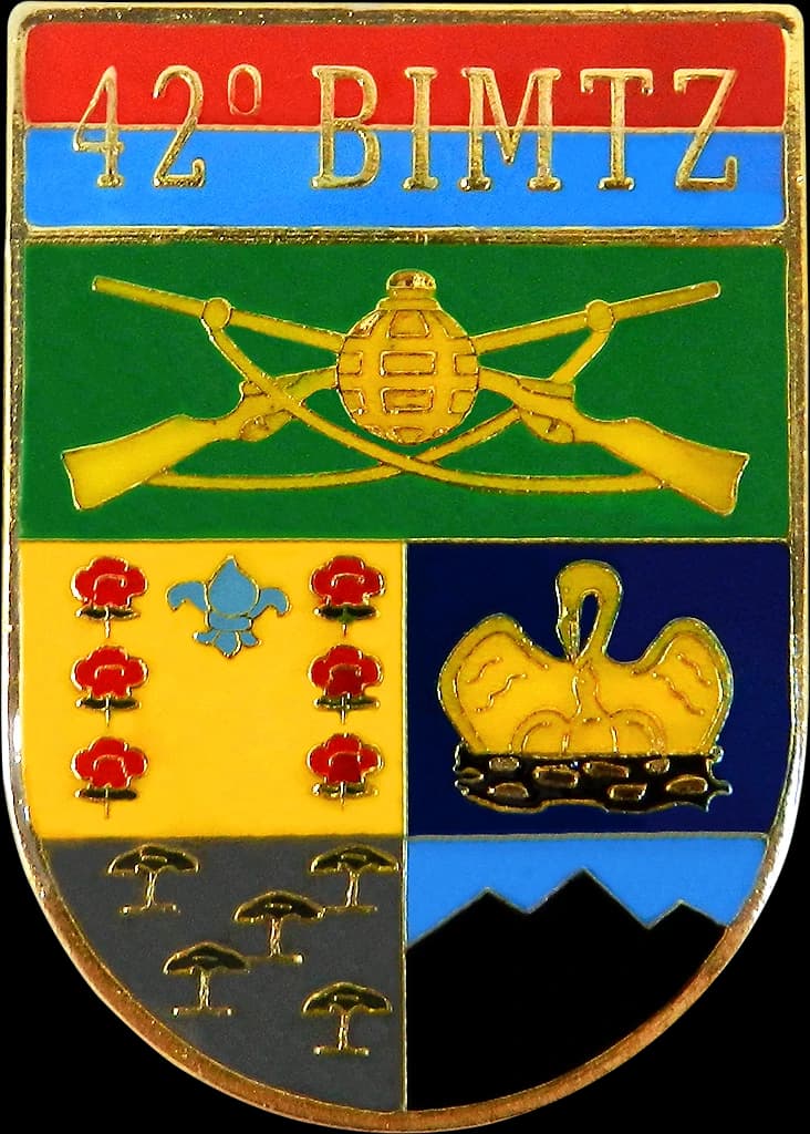 DISTINTIVO DE BOLSO - EB 42º BIMTZ — imagem 1