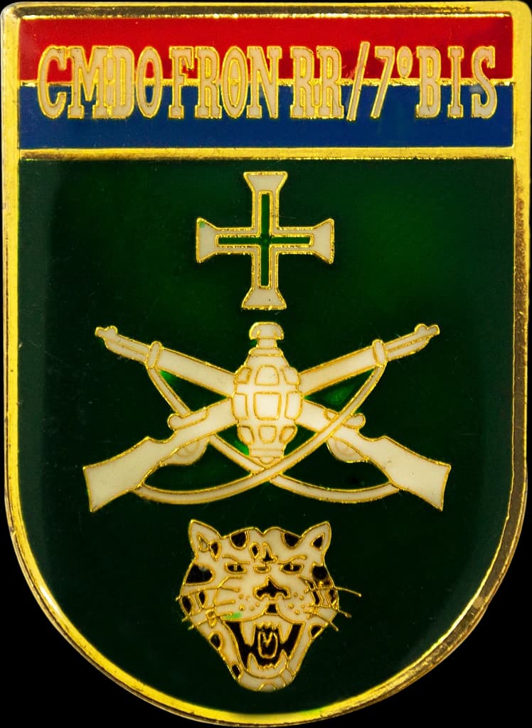 DISTINTIVO DE BOLSO - EB CMDO FRON RR/7º BIS — imagem 1