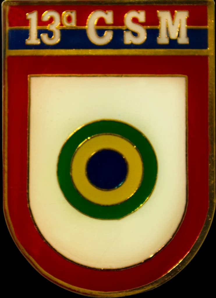 DISTINTIVO DE BOLSO - EB 13º CSM — imagem 1