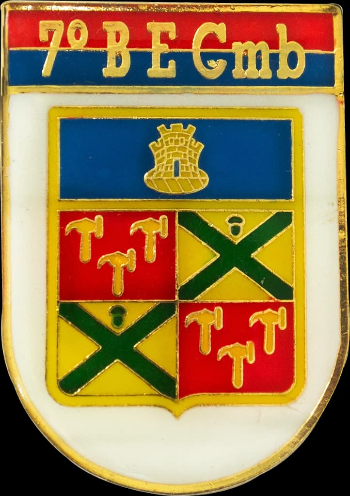 DISTINTIVO DE BOLSO - EB 7º BE GMB — imagem 1