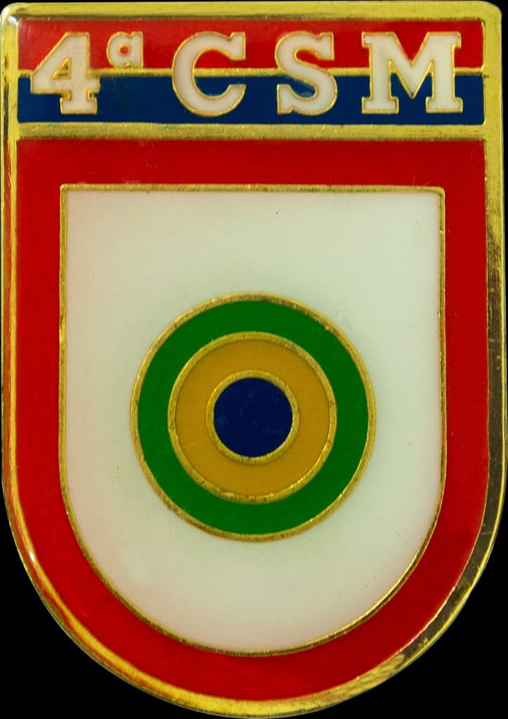 DISTINTIVO DE BOLSO - EB 4º CSM — imagem 1