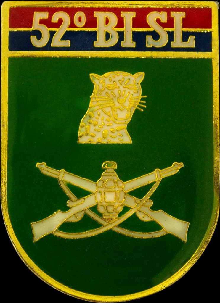 DISTINTIVO DE BOLSO - EB 52º BI SL — imagem 1