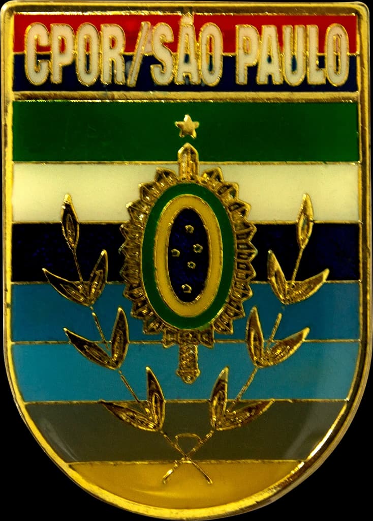 DISTINTIVO DE BOLSO - EB CPOR/SAO PAULO — imagem 1