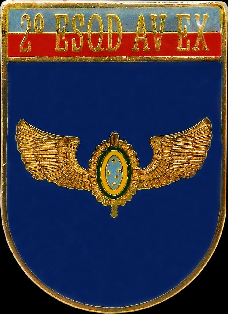 DISTINTIVO DE BOLSO - 2º ESQD AV EX — imagem 1