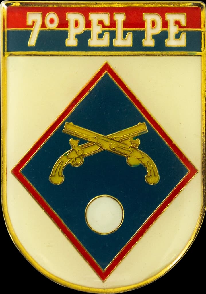 DISTINTIVO DE BOLSO - EB 7º PEL PE — imagem 1