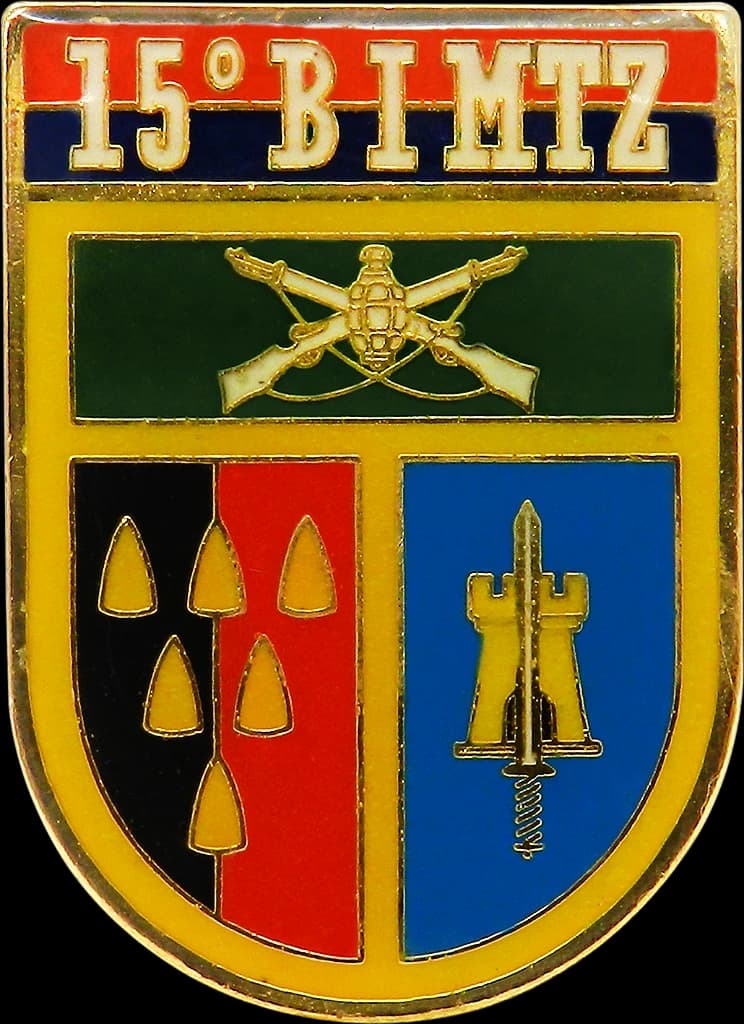 DISTINTIVO DE BOLSO - EB 15º BIMTZ — imagem 1