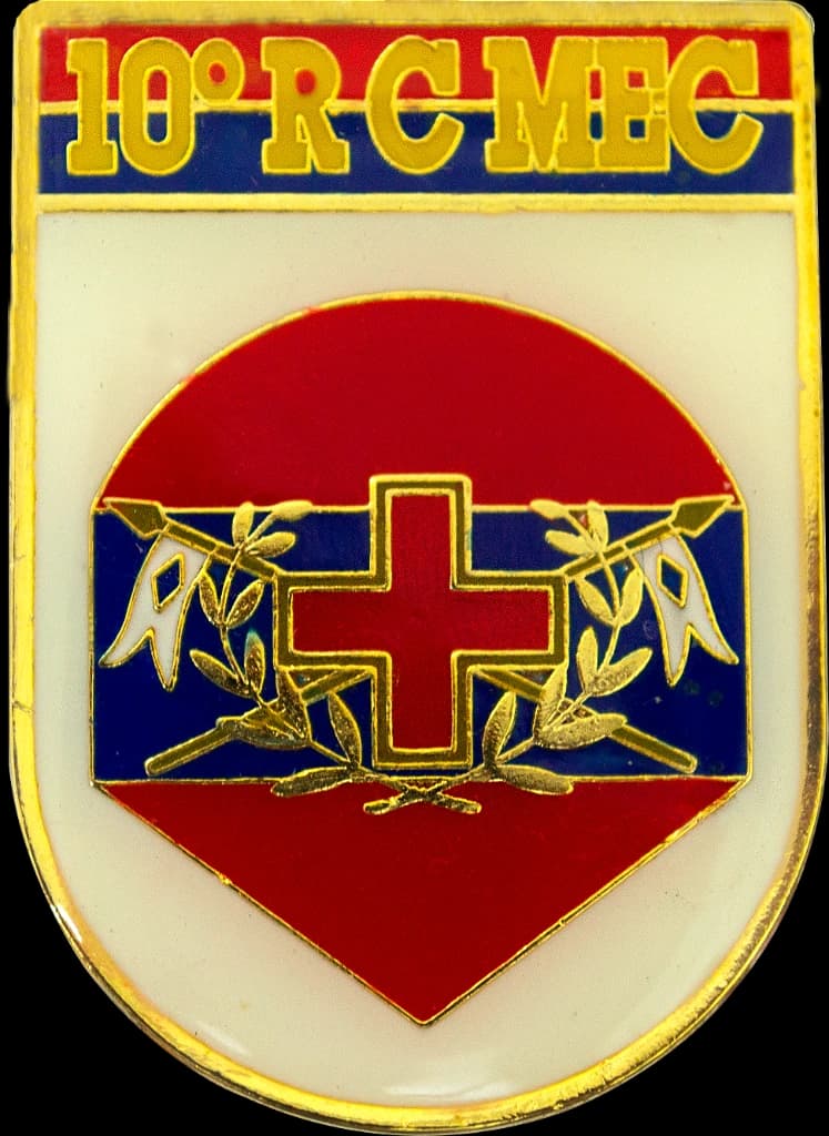 DISTINTIVO DE BOLSO - EB 10º RC MEC — imagem 1