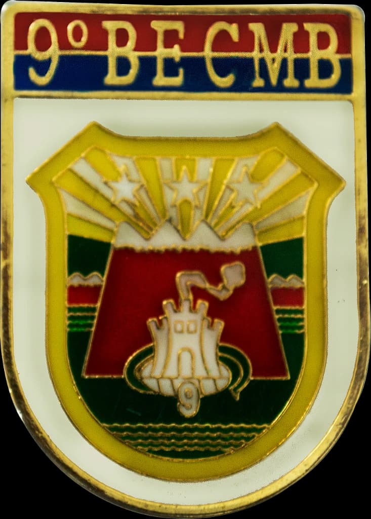 DISTINTIVO DE BOLSO - EB 9º BE CMB — imagem 1