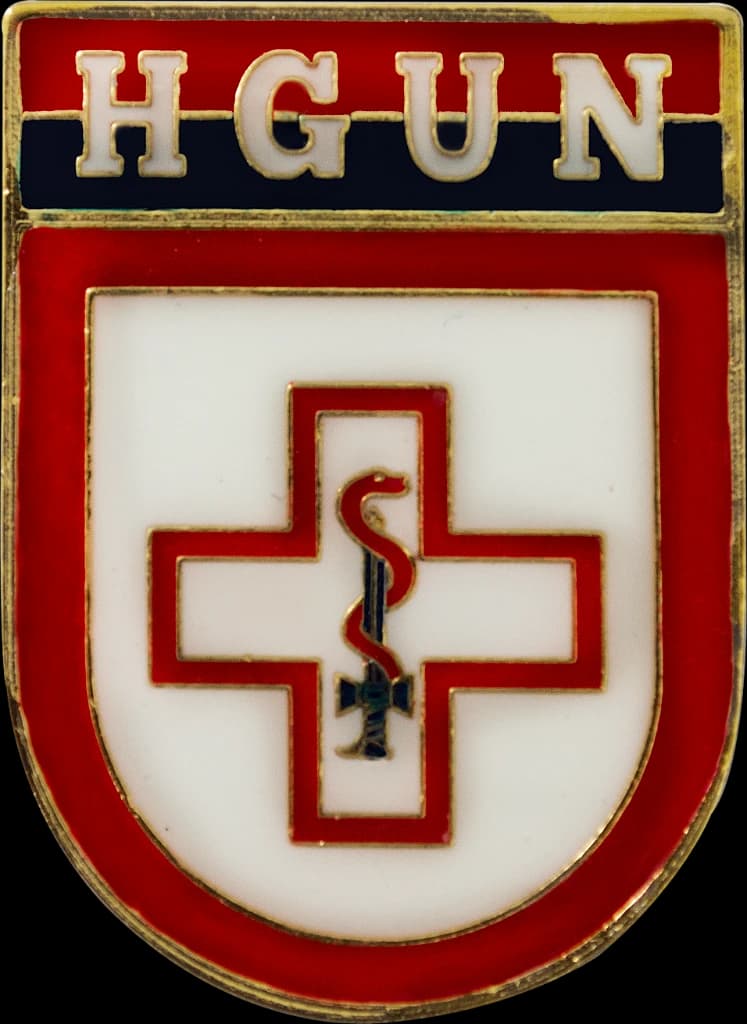 DISTINTIVO DE BOLSO - EB H G U N — imagem 1