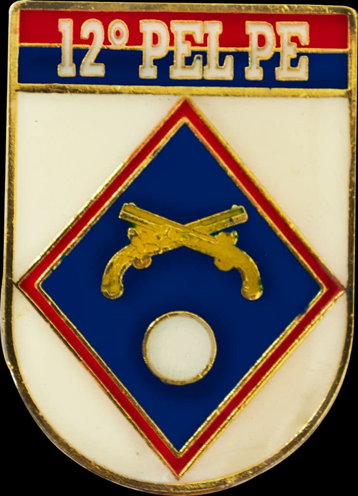DISTINTIVO DE BOLSO - EB 12º PEL PE — imagem 1