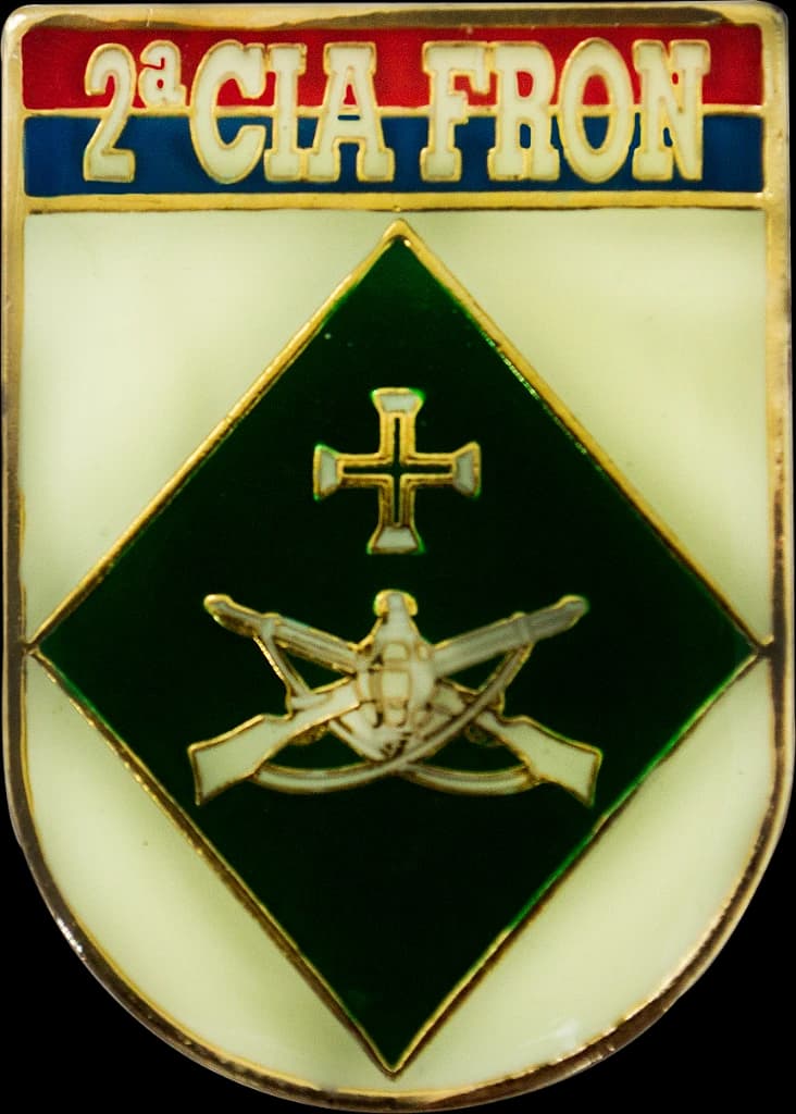 DISTINTIVO DE BOLSO - EB 2º CIA FRON — imagem 1
