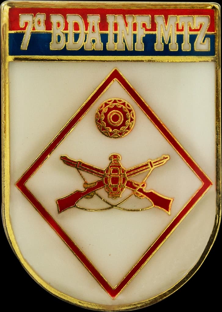 DISTINTIVO DE BOLSO - EB 7º BDA INF MTZ — imagem 1