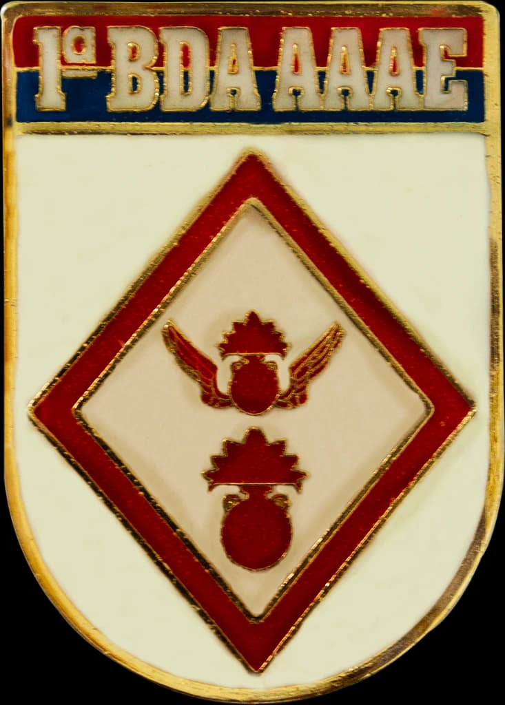 DISTINTIVO DE BOLSO - EB 1º BDA AAAE — imagem 1