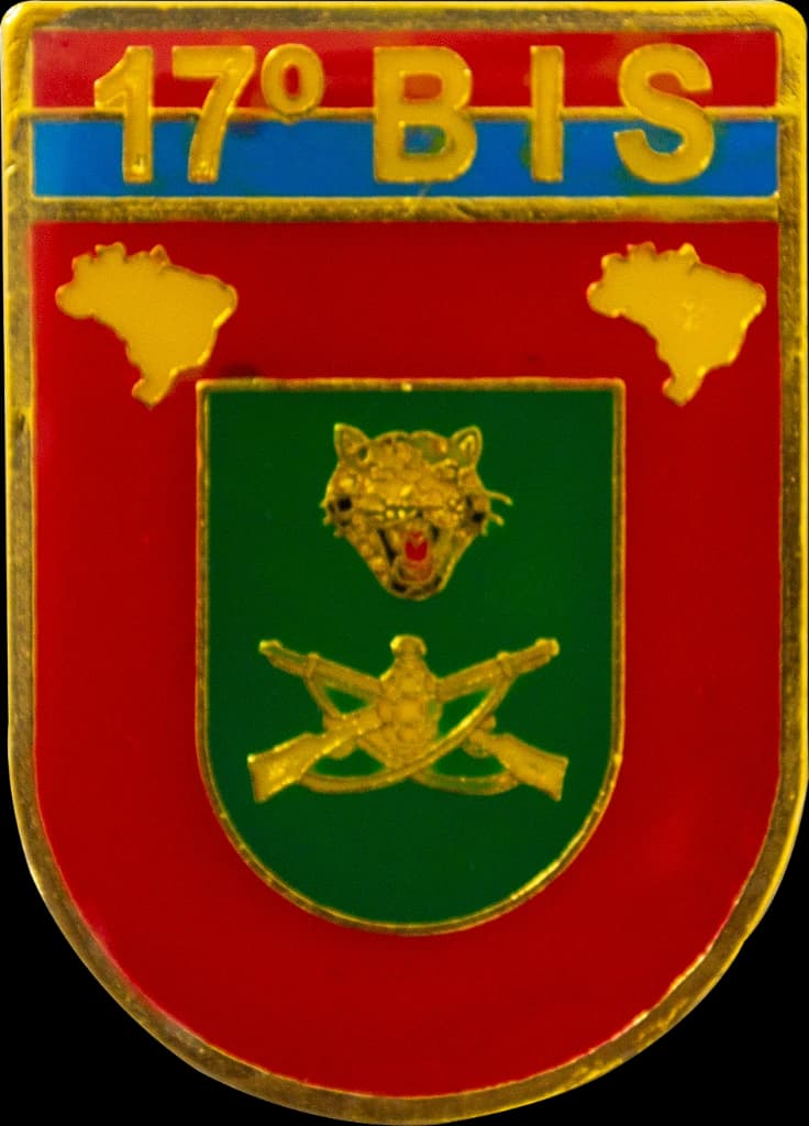 DISTINTIVO DE BOLSO - EB 17º BIS — imagem 1