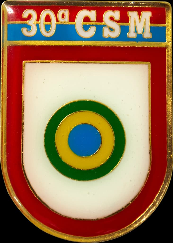 DISTINTIVO DE BOLSO - EB 30º CSM — imagem 1