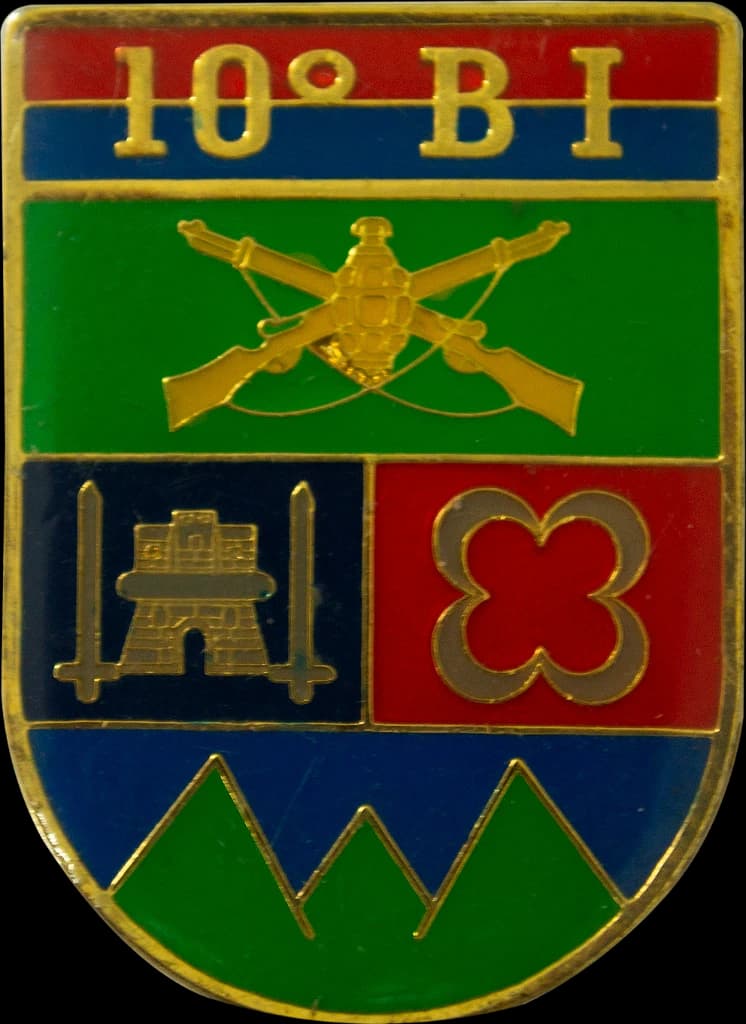 DISTINTIVO DE BOLSO - EB 10º BI — imagem 1
