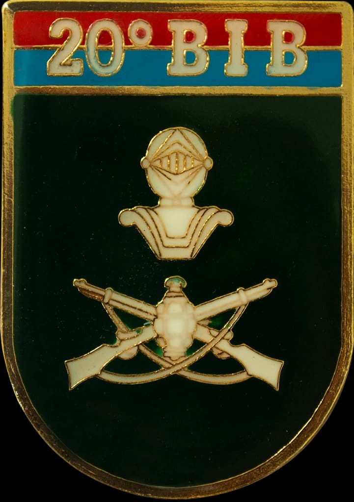 DISTINTIVO DE BOLSO - EB 20º BIB — imagem 1