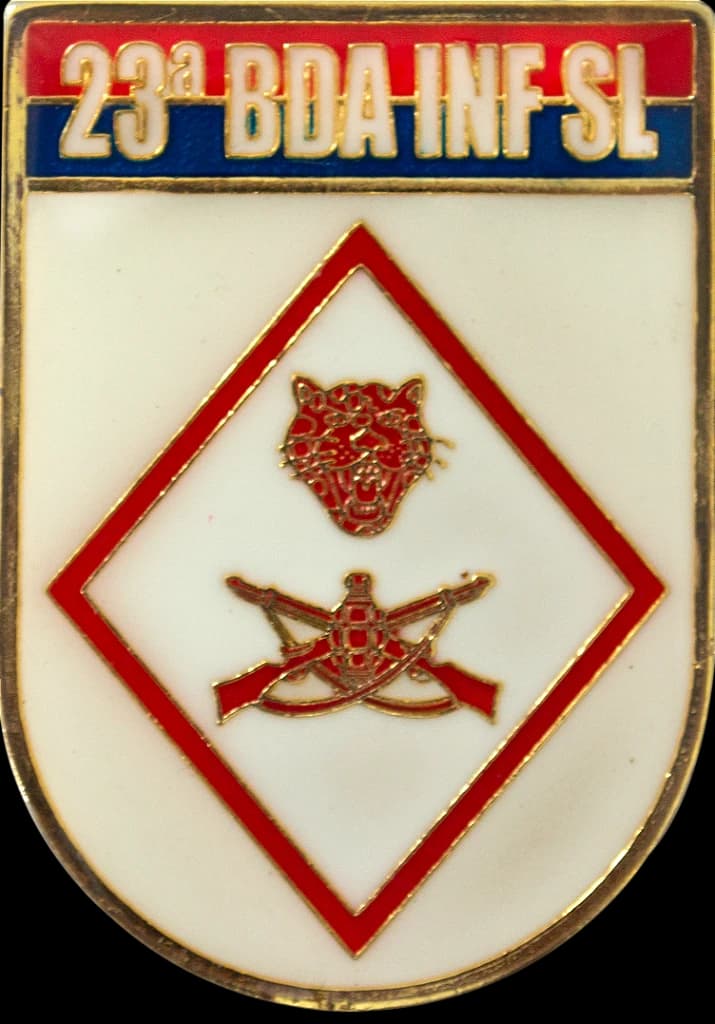 DISTINTIVO DE BOLSO - EB 23º BDA INF SL — imagem 1