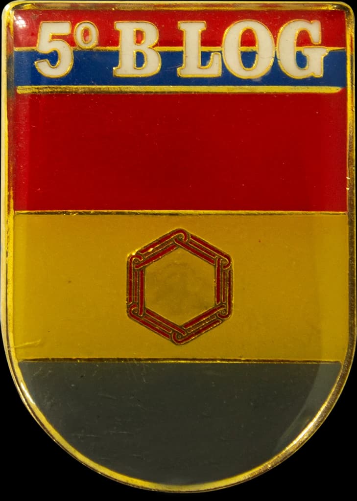 DISTINTIVO DE BOLSO - EB 5º B LOG — imagem 1
