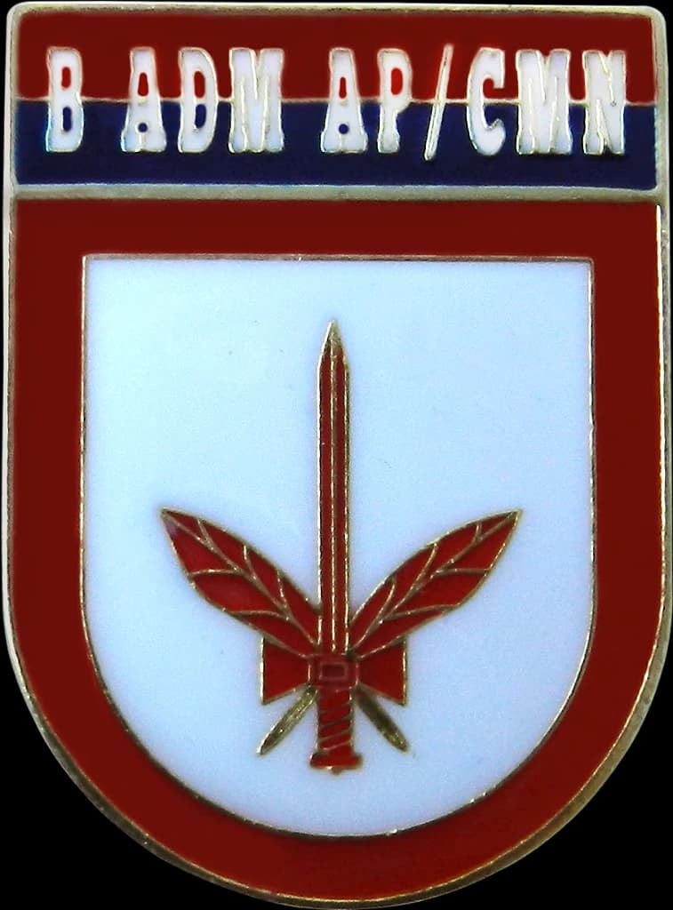DISTINTIVO DE BOLSO - EB B ADM AP/ CMN — imagem 1