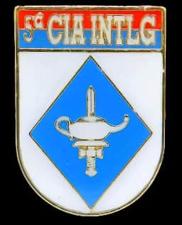 DISTINTIVO DE BOLSO - 5º CIA INTLG — imagem 1