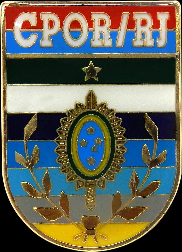 DISTINTIVO DE BOLSO - EB CPOR/RJ — imagem 1