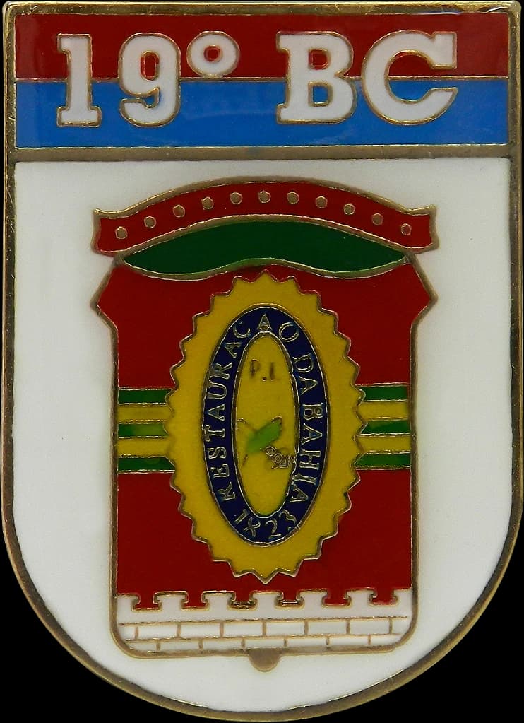 DISTINTIVO DE BOLSO - EB 19ºBC — imagem 1
