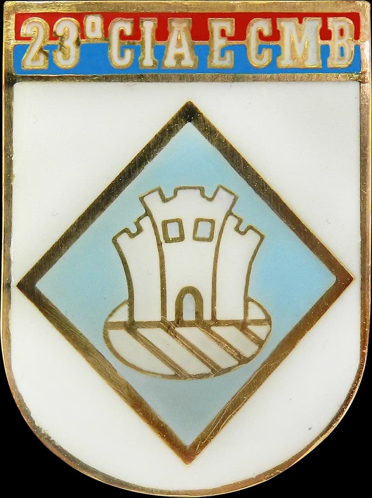 DISTINTIVO DE BOLSO - EB 23º CIA E CMB — imagem 1