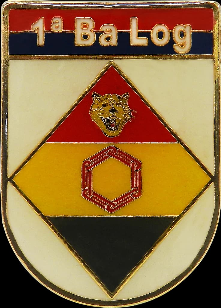DISTINTIVO DE BOLSO - EB 1º Ba Log — imagem 1