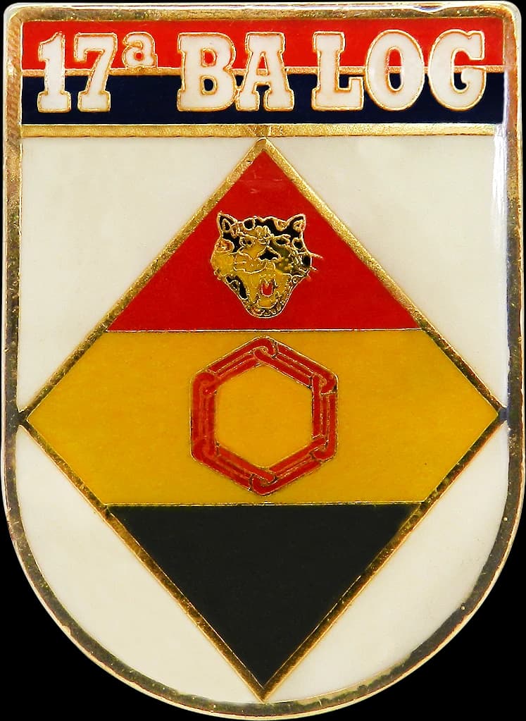 DISTINTIVO DE BOLSO - EB 17º BA LOG — imagem 1