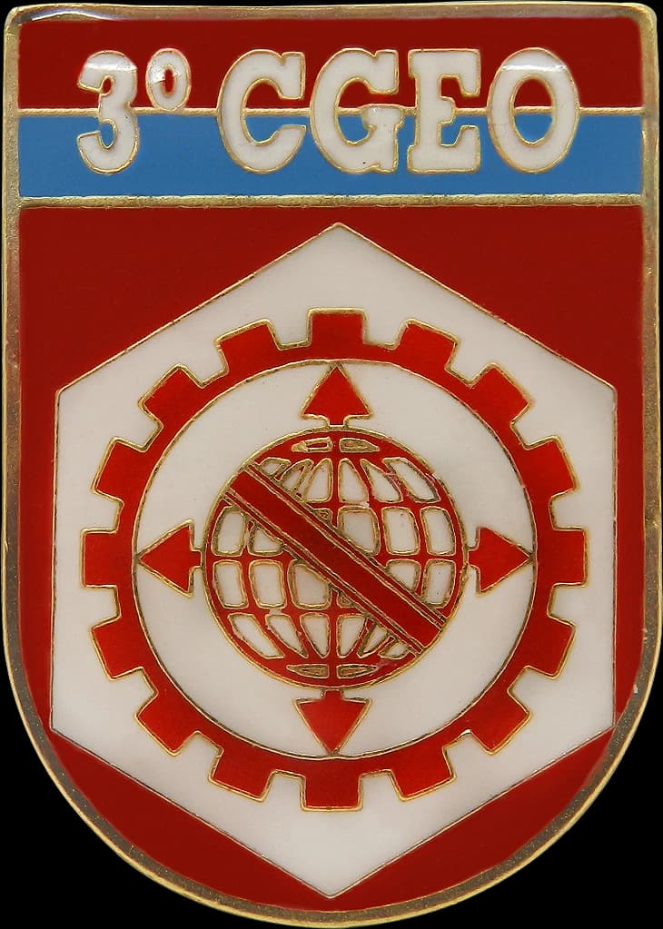 DISTINTIVO DE BOLSO - EB 3º CGEO — imagem 1