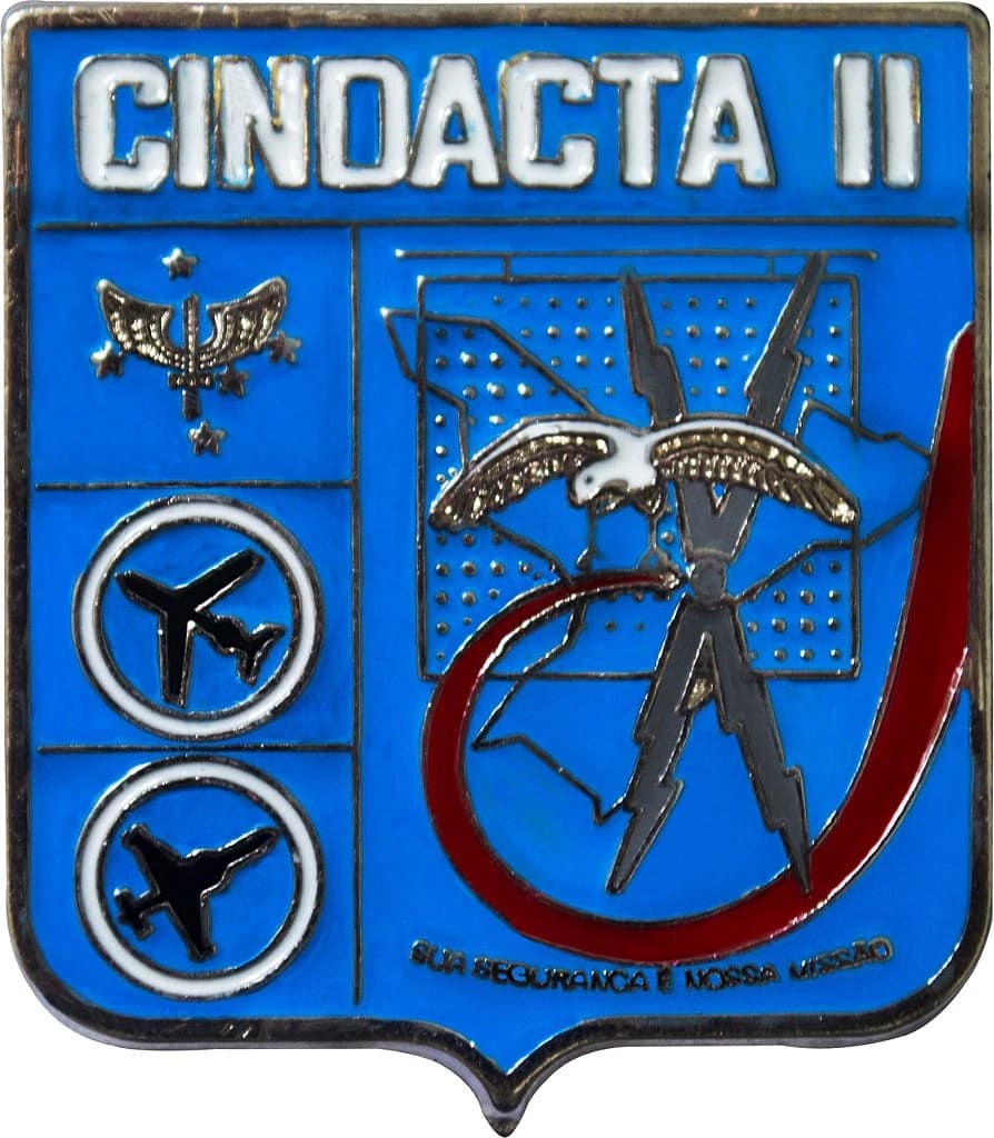 DISTINTIVO DE BOLSO - FAB CINDACTA II — imagem 1