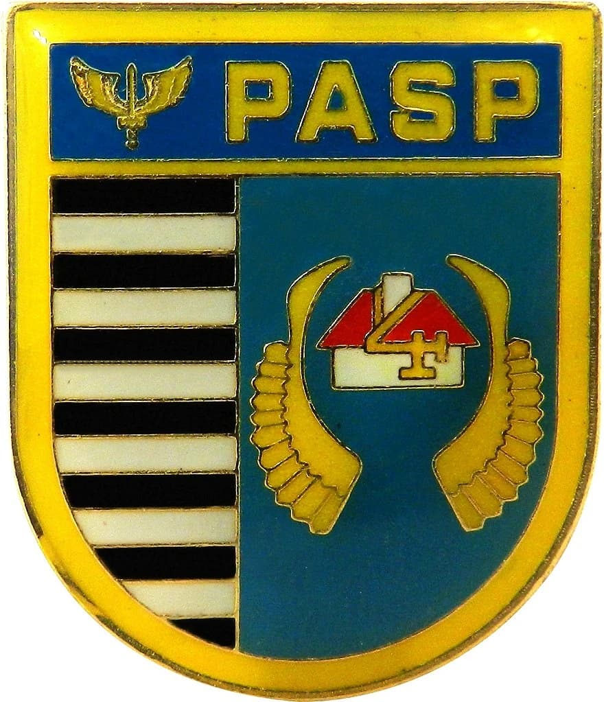 DISTINTIVO DE BOLSO - FAB PASP — imagem 1