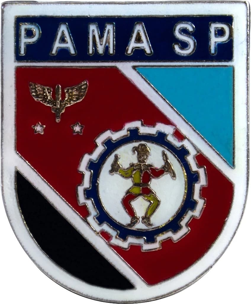 DISTINTIVO DE BOLSO - FAB PAMA SP — imagem 1