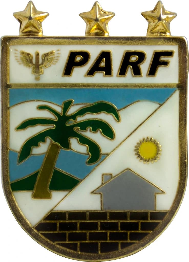 DISTINTIVO DE BOLSO - FAB PARF 3 ESTRELAS — imagem 1