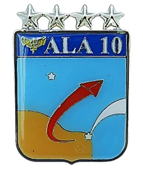 DISTINTIVO DE BOLSO - ALA 10 4 ESTRELAS — imagem 1