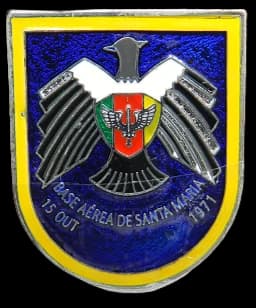 DISTINTIVO DE BOLSO - BASE AÉREA DE SANTA MARIA — imagem 1