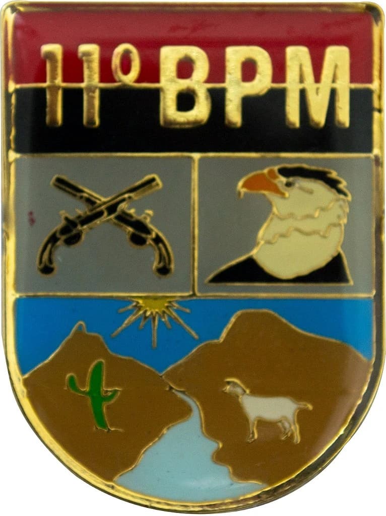 DISTINTIVO DE BOLSO - 11º BPM — imagem 1