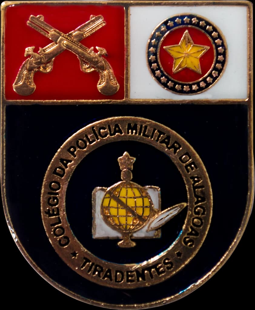 DISTINTIVO DE BOLSO - COLÉGIO PM AL — imagem 1
