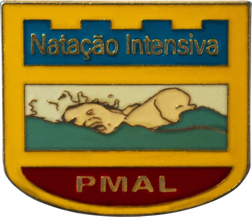 DISTINTIVO DE BOLSO - NATAÇÃO PM AL — imagem 1